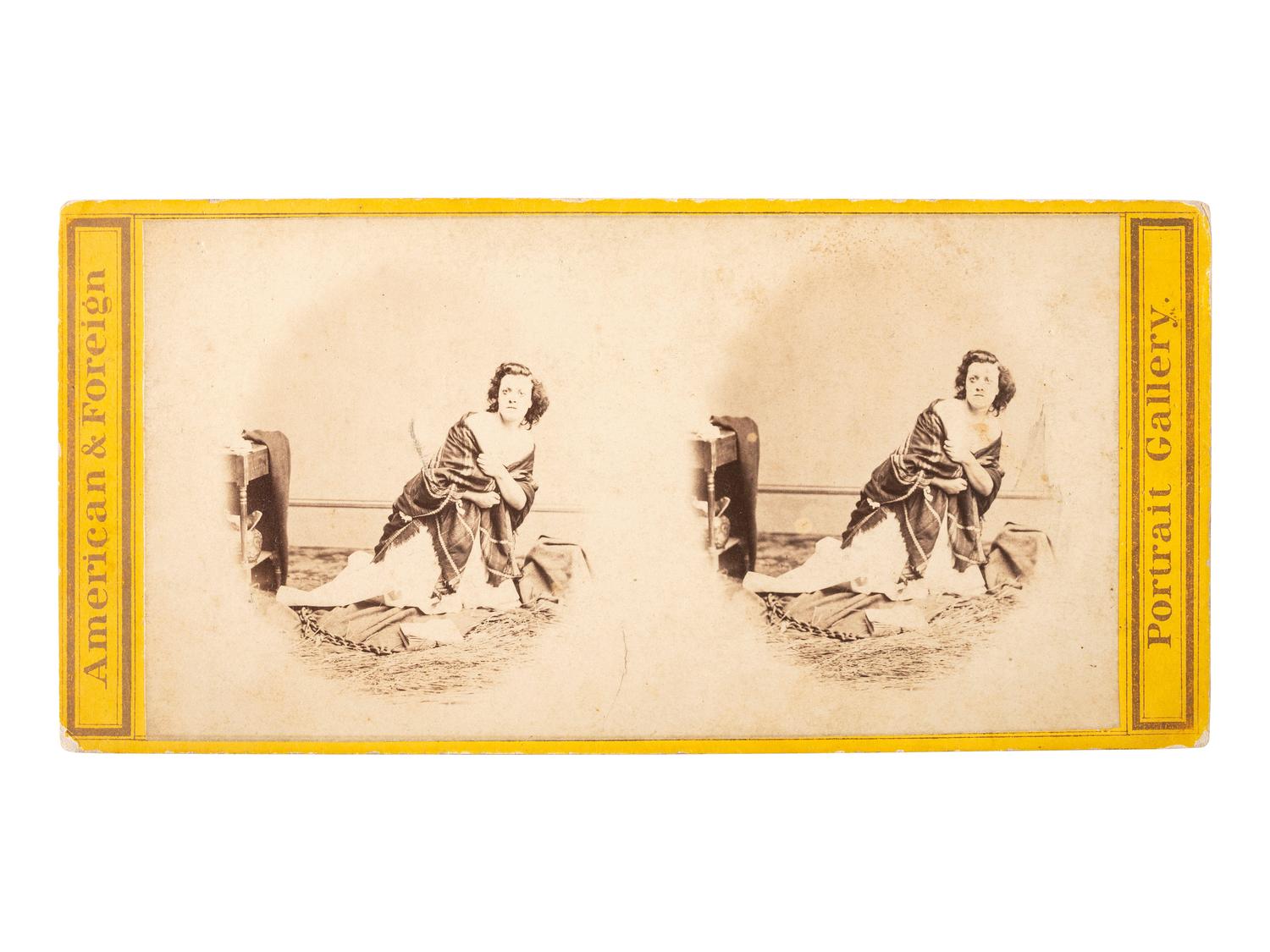 [CIVIL WAR]. The Prisoner, Miss Pauline Cushman, The Federal Scout and Spy . New York: E. & H.T. Anthony.
