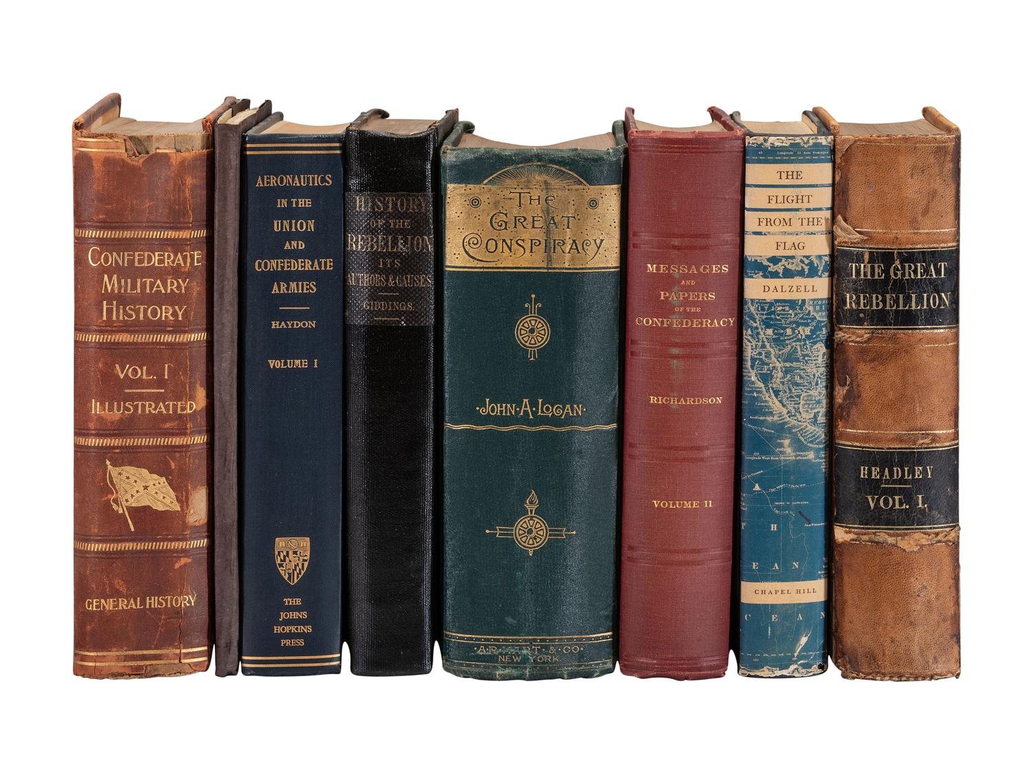 [CIVIL WAR]. Confederate history in 18 volumes.