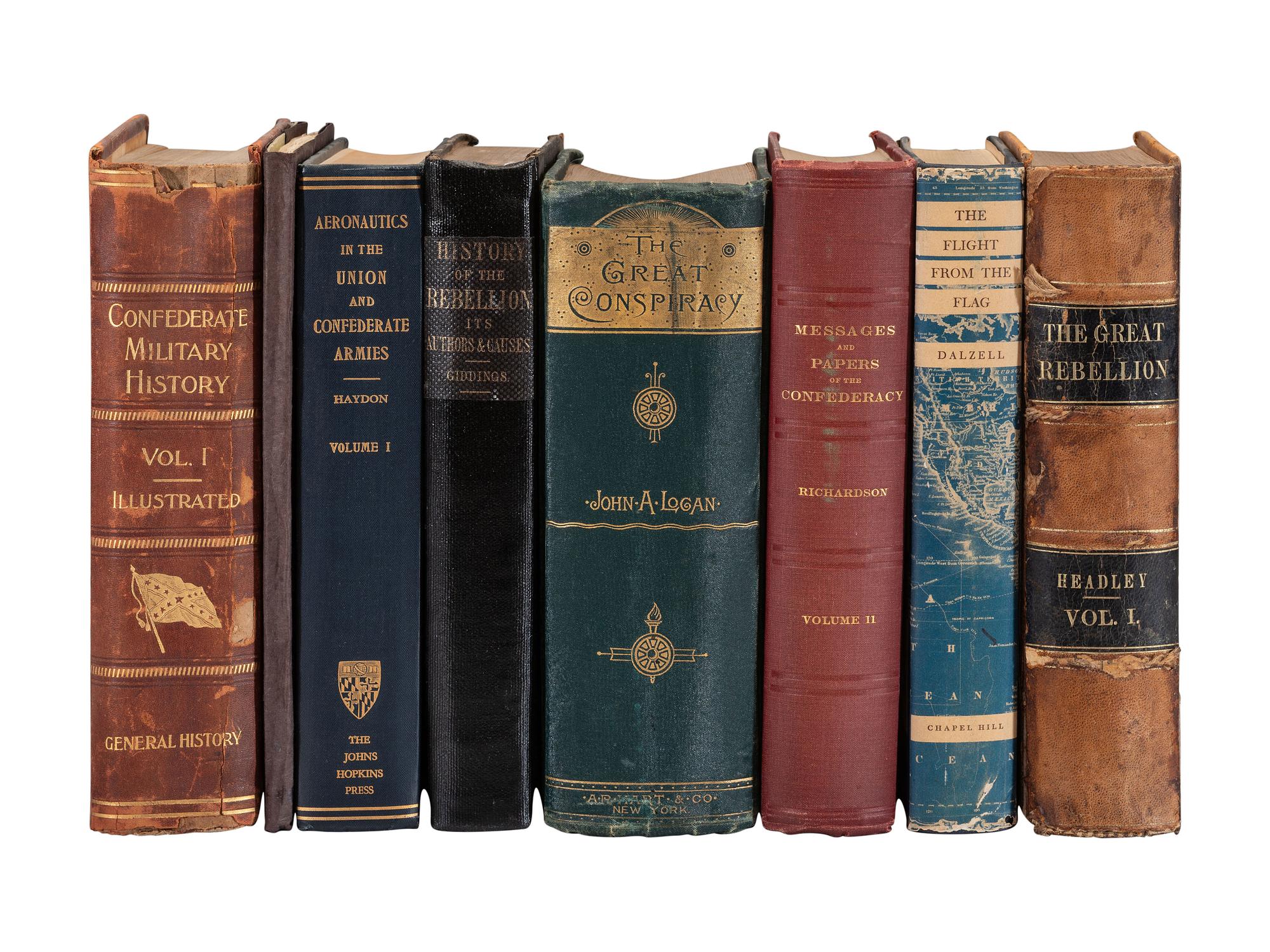 [CIVIL WAR]. Confederate history in 18 volumes.