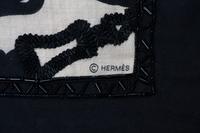 Hermès 140cm Embellished Cashmere Scarf, 2006
