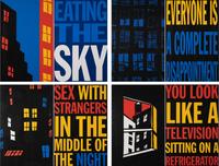 A group of eight prints from Whatever Window is Your Pleasure