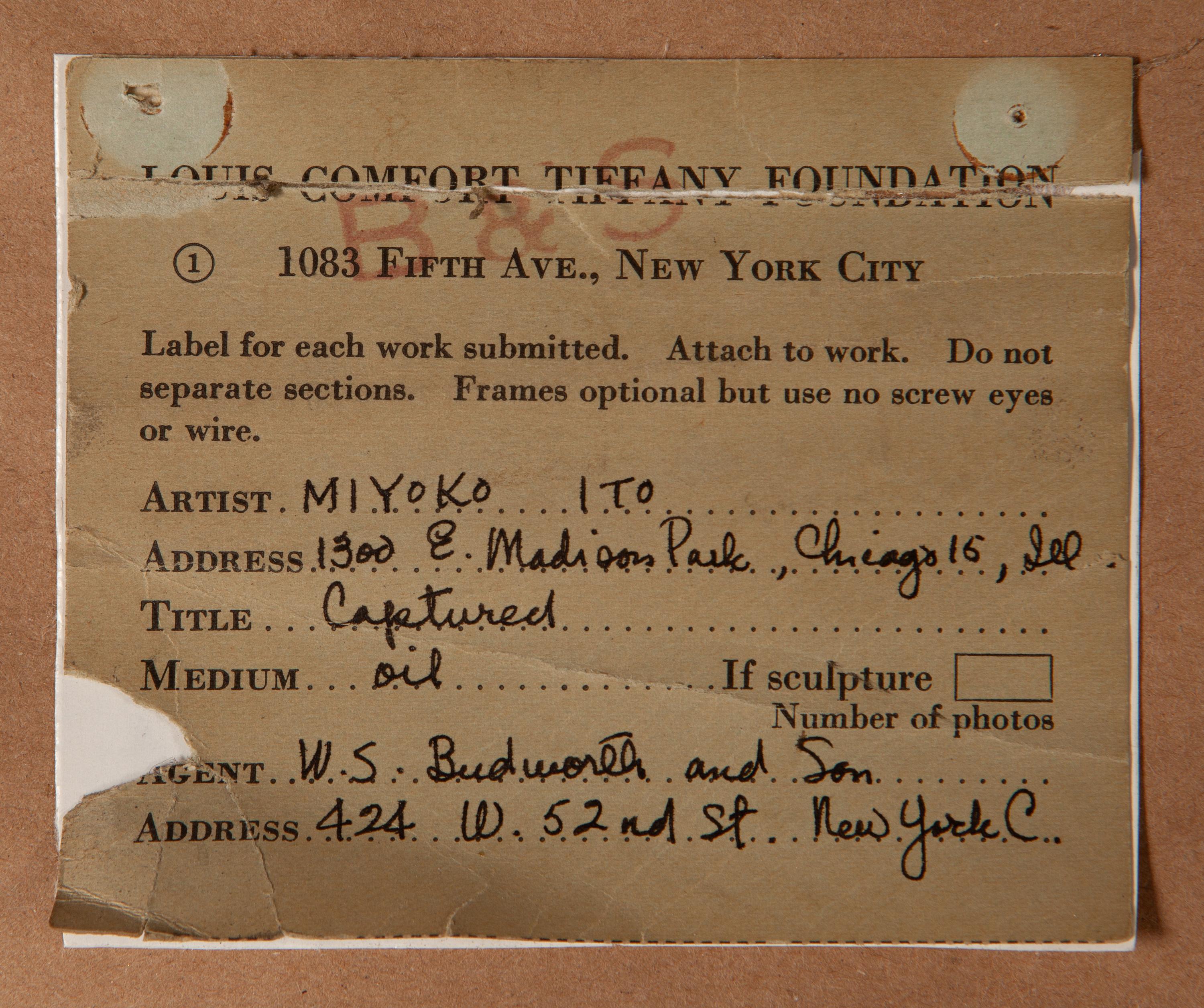 Captured, c. 1952