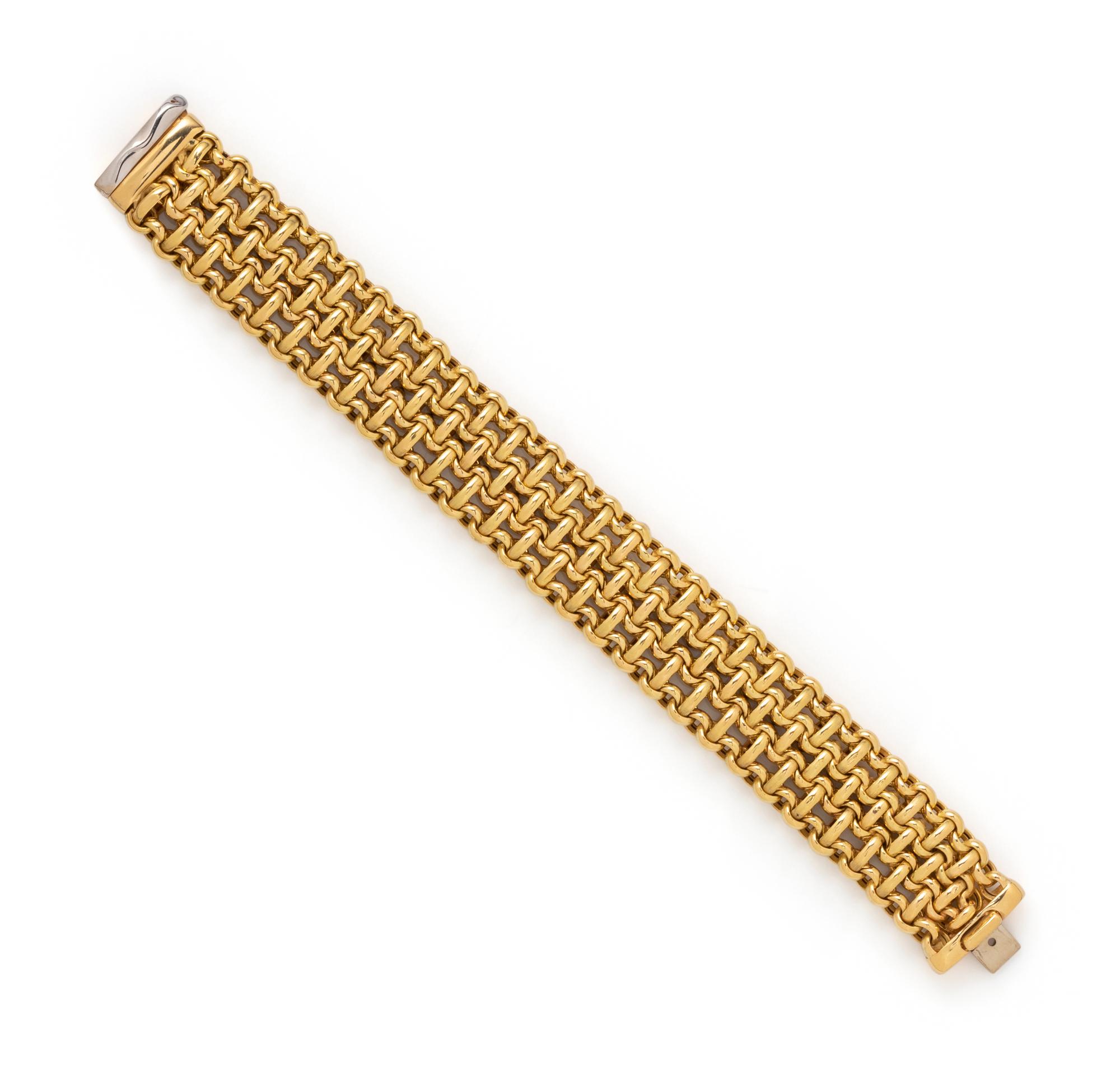 YELLOW GOLD BRACELET