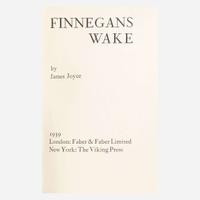 [Literature] Joyce, James Finnegans Wake