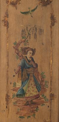 A Pair of Italian Rococo Painted Doors from the Embassy of Italy, Washington, D.C.