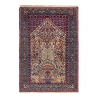 A Kirman Wool Prayer Rug