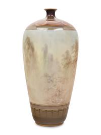 A Doulton Burslem Luscian Ware Porcelain Vase