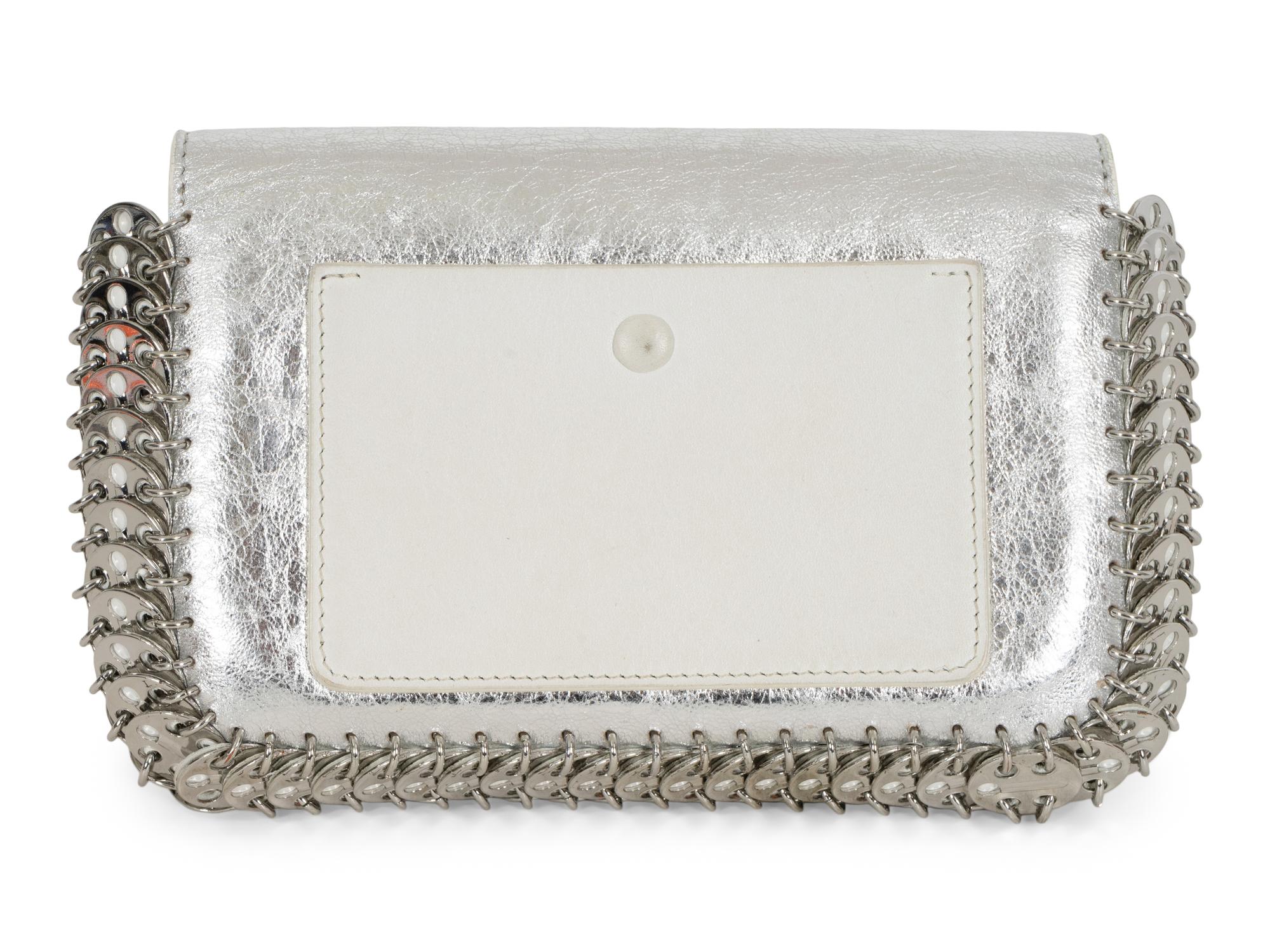 Paco Rabanne Silver Shoulder Bag