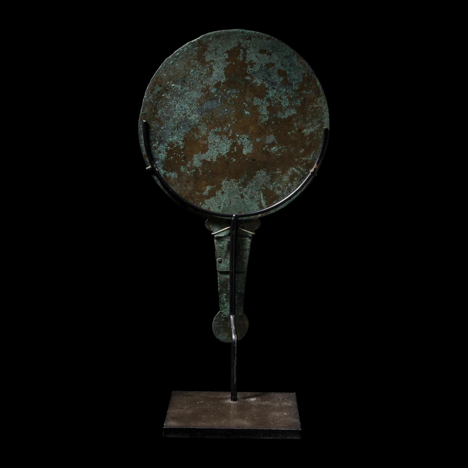 A Greek Bronze Mirror