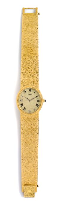 An 18 Karat Yellow Gold Wristwatch, Piaget, 41.50 dwts.