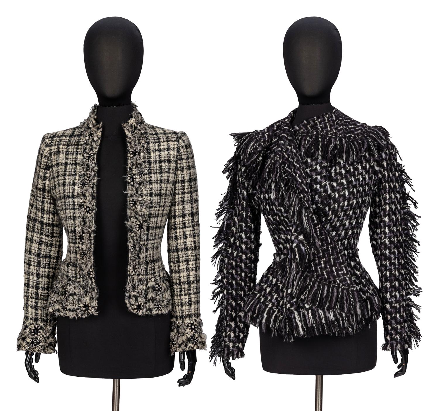 Lanvin & Oscar de la Renta, Two Tweed Jackets