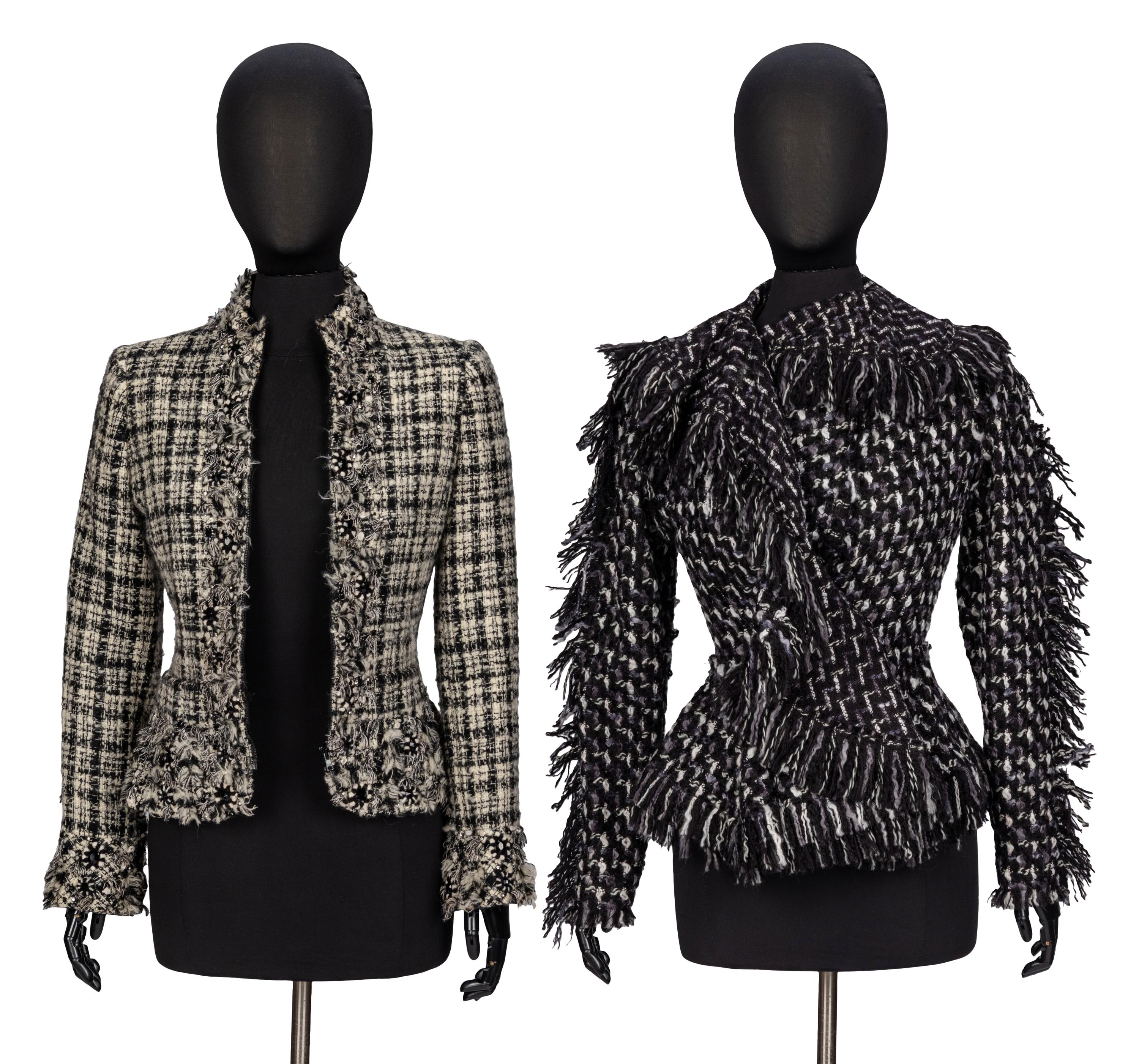 Lanvin & Oscar de la Renta, Two Tweed Jackets