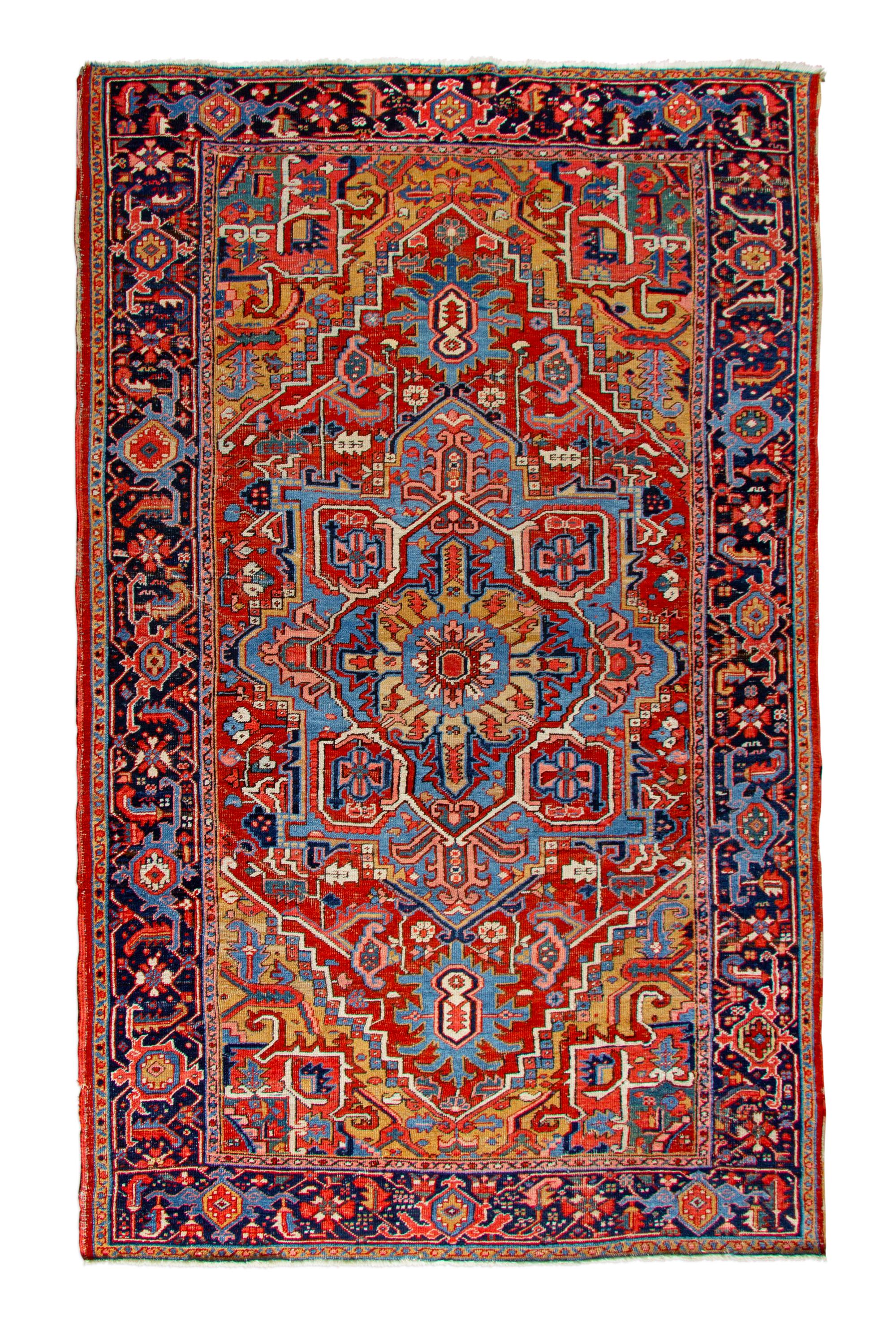 A Heriz Wool Rug