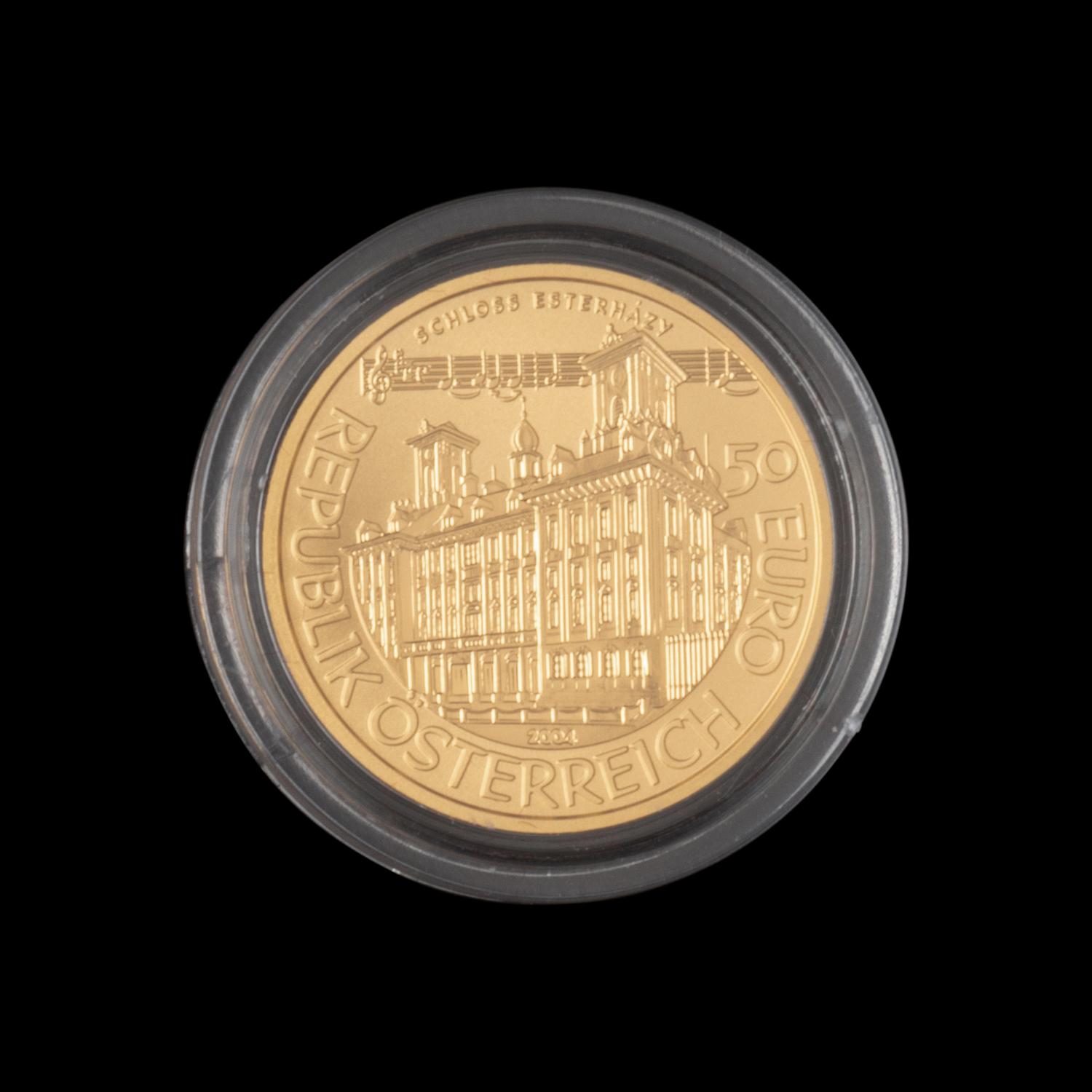 [AUSTRIA] A 2004 Joseph Hayden Commemorative Gold 50-Euro Coin