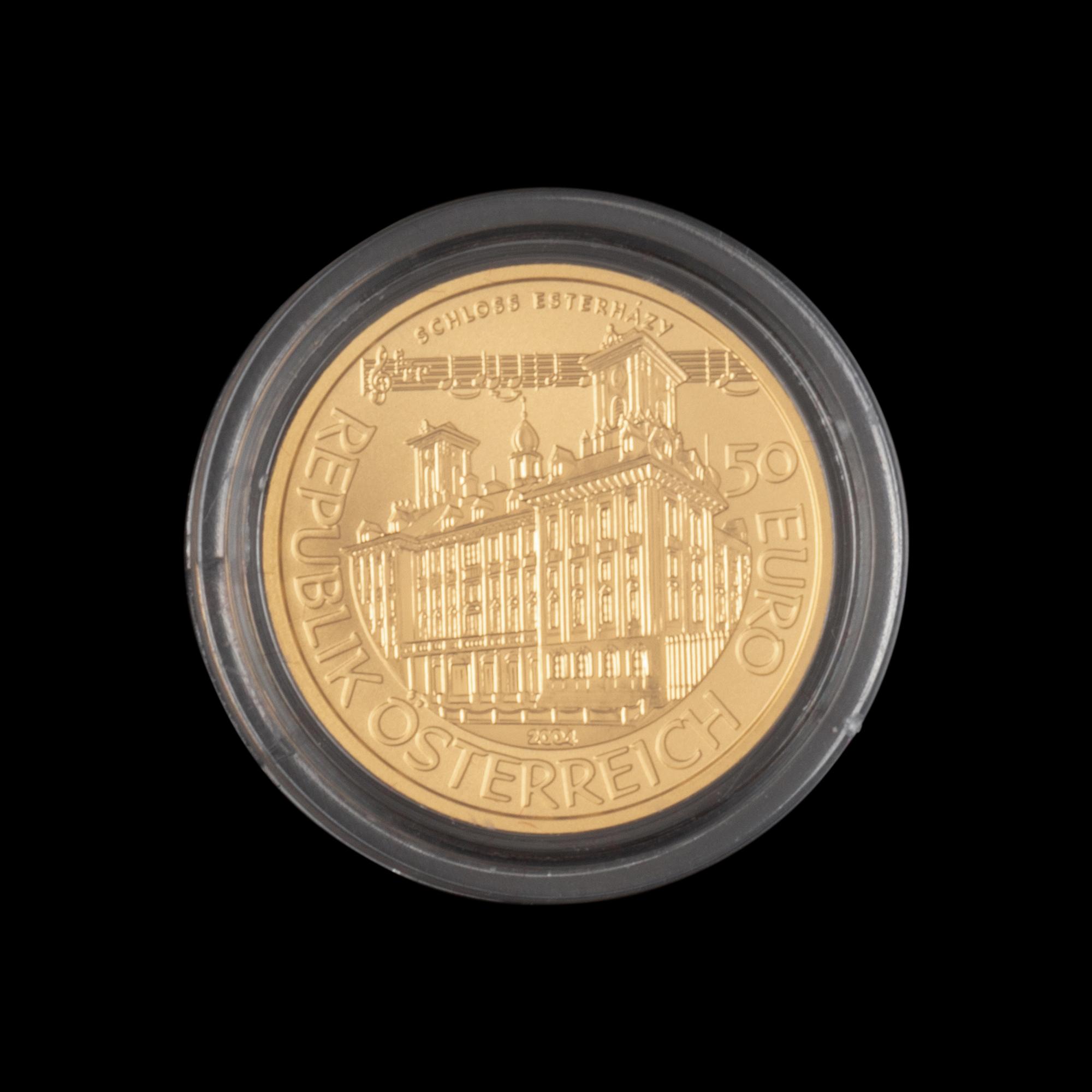 [AUSTRIA] A 2004 Joseph Hayden Commemorative Gold 50-Euro Coin