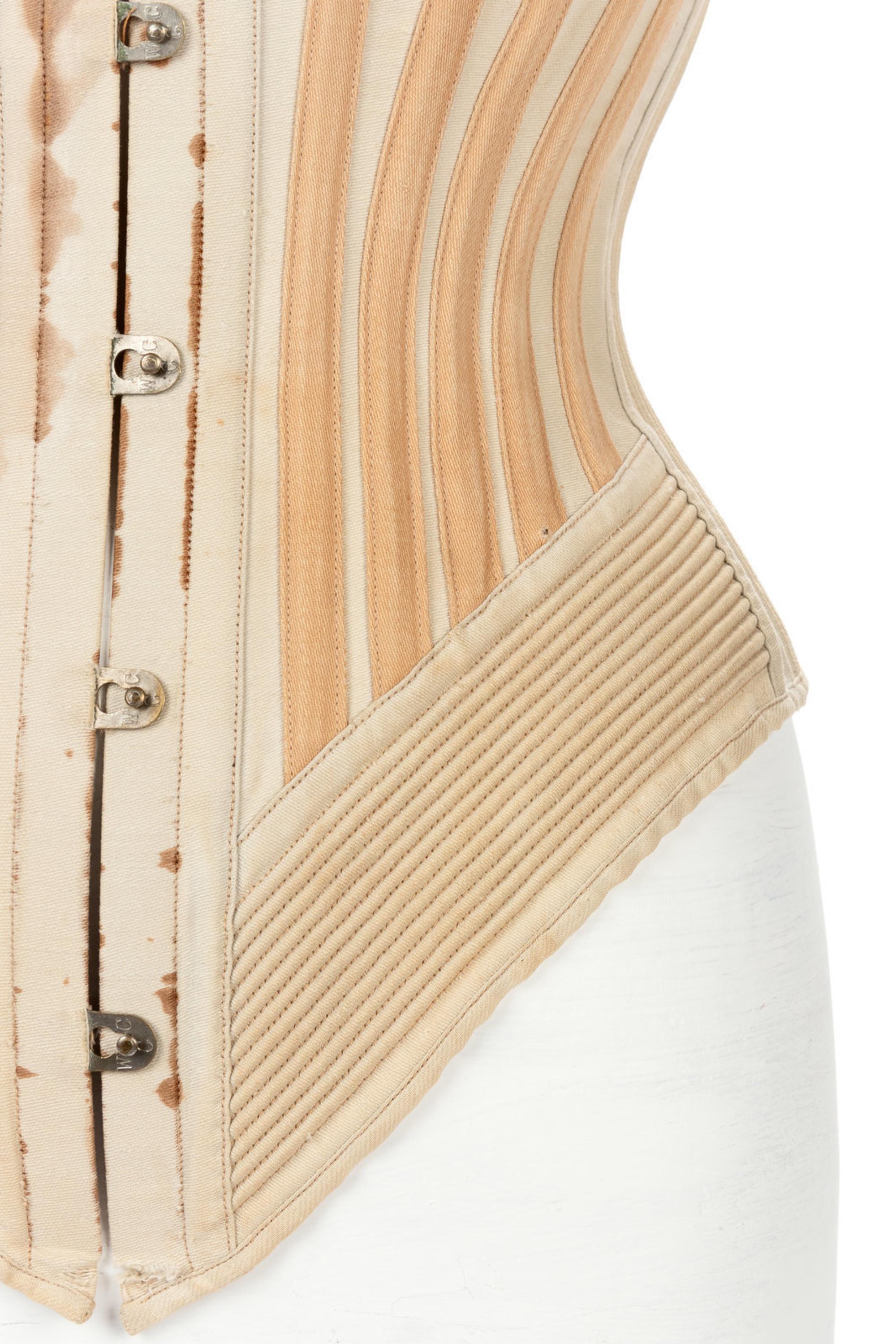 Three 19th and Early 20th Century Corsets, 1870-1905