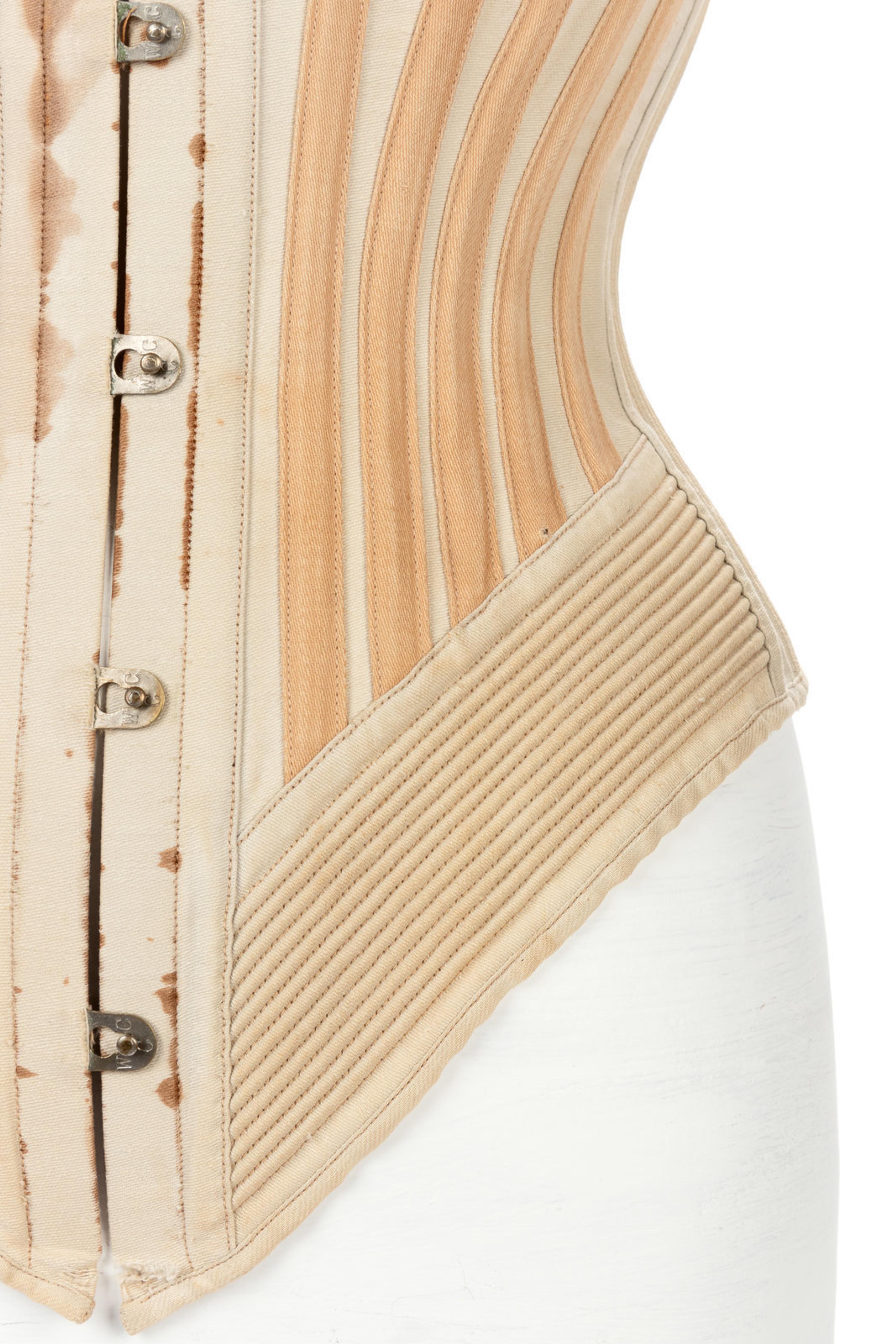 Three 19th and Early 20th Century Corsets, 1870-1905