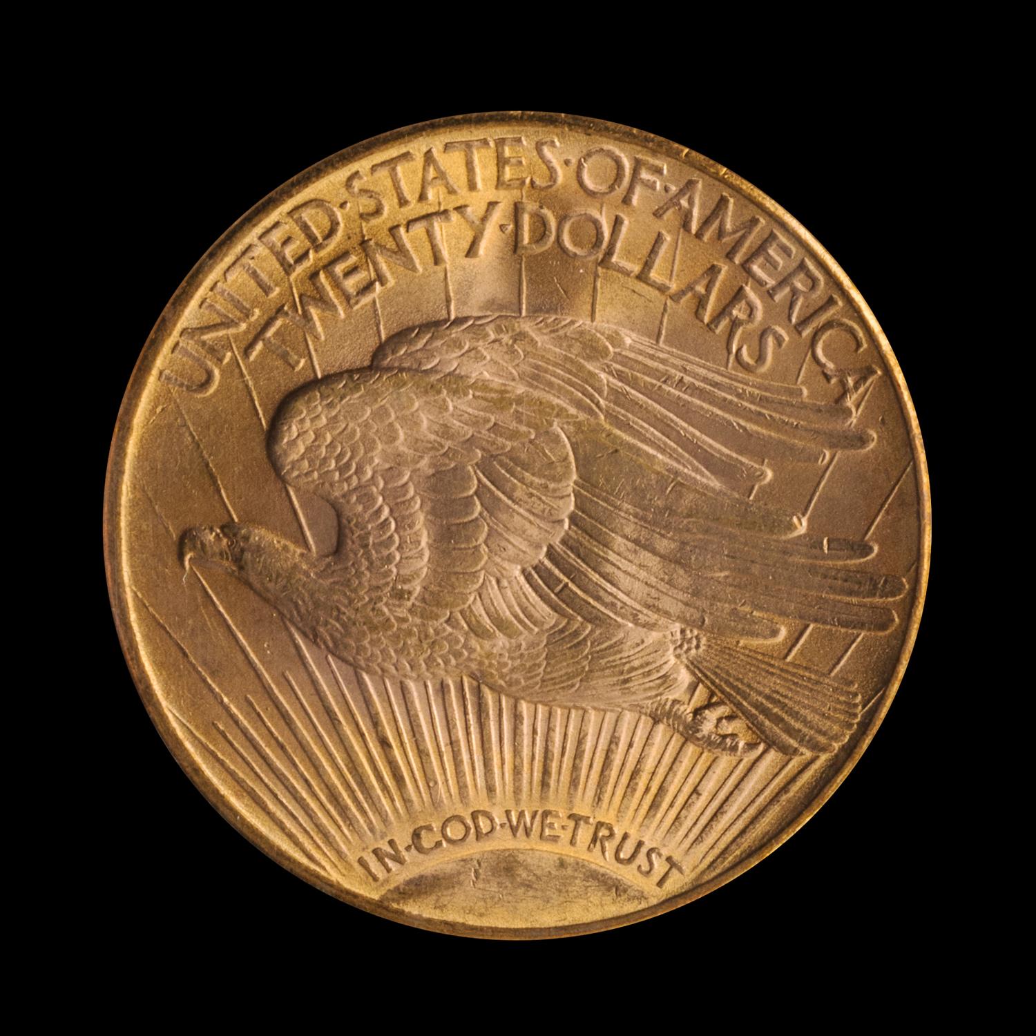 A United States 1925-D St. Gaudens $20 Gold Coin