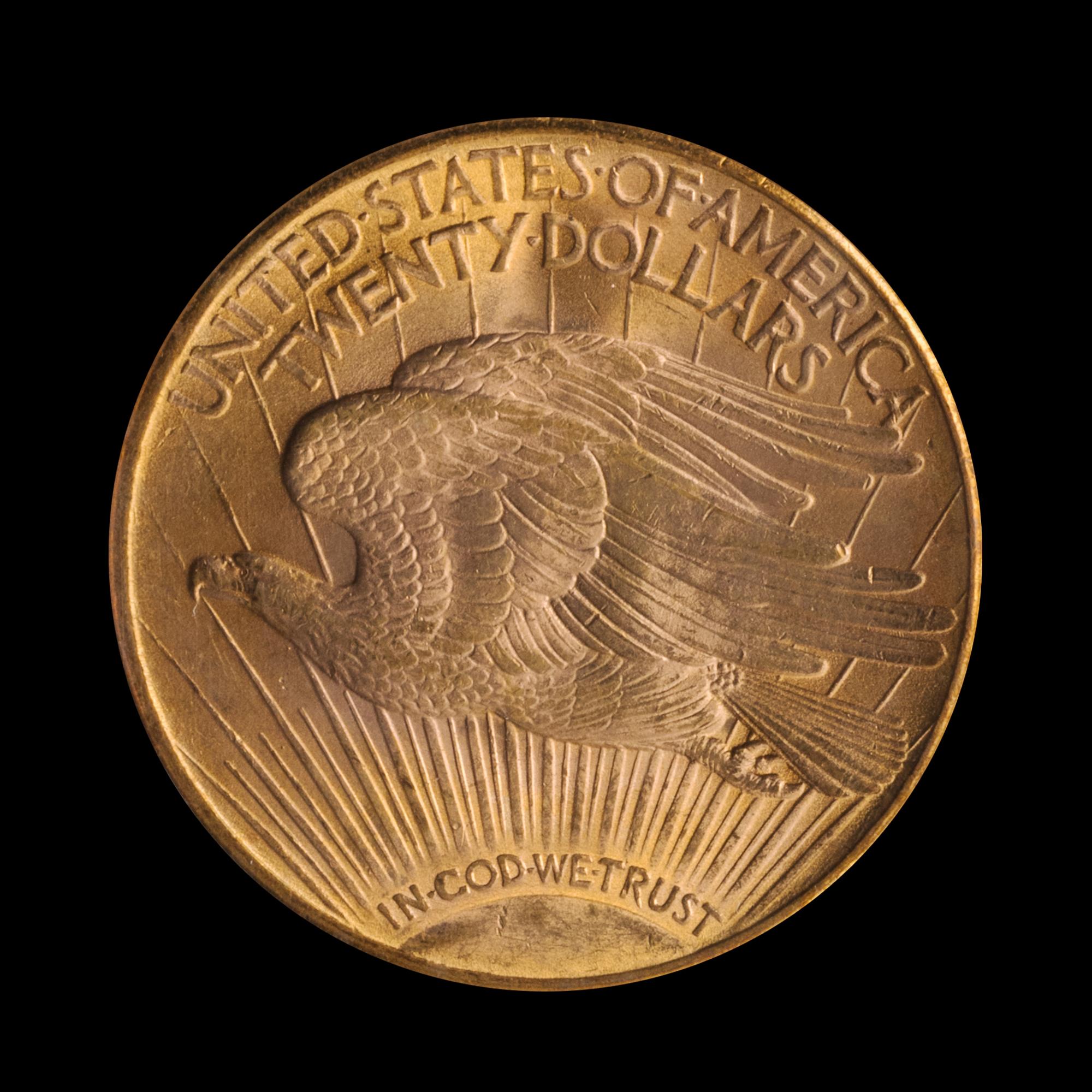 A United States 1925-D St. Gaudens $20 Gold Coin