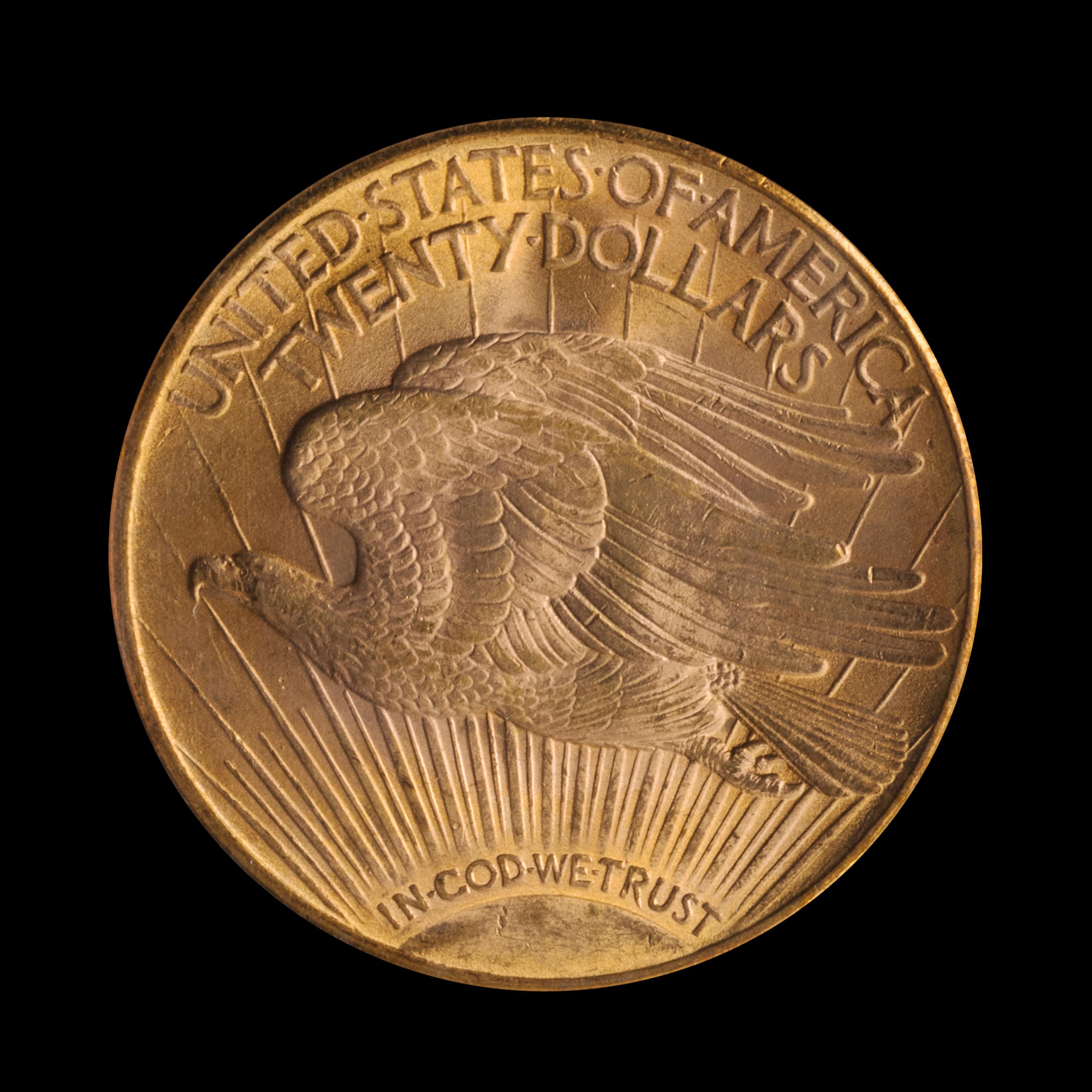 A United States 1925-D St. Gaudens $20 Gold Coin