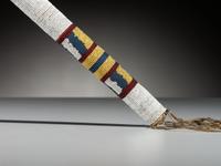 Blackfeet Beaded Pipe Stem Carrier