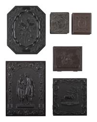 [EARLY PHOTOGRAPHY]. 25 assorted Union cases with figural and floral designs.