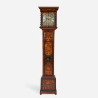 A William & Mary Walnut and Fruitwood Marquetry Tall Case Clock John Ebsworth, London, circa 1690