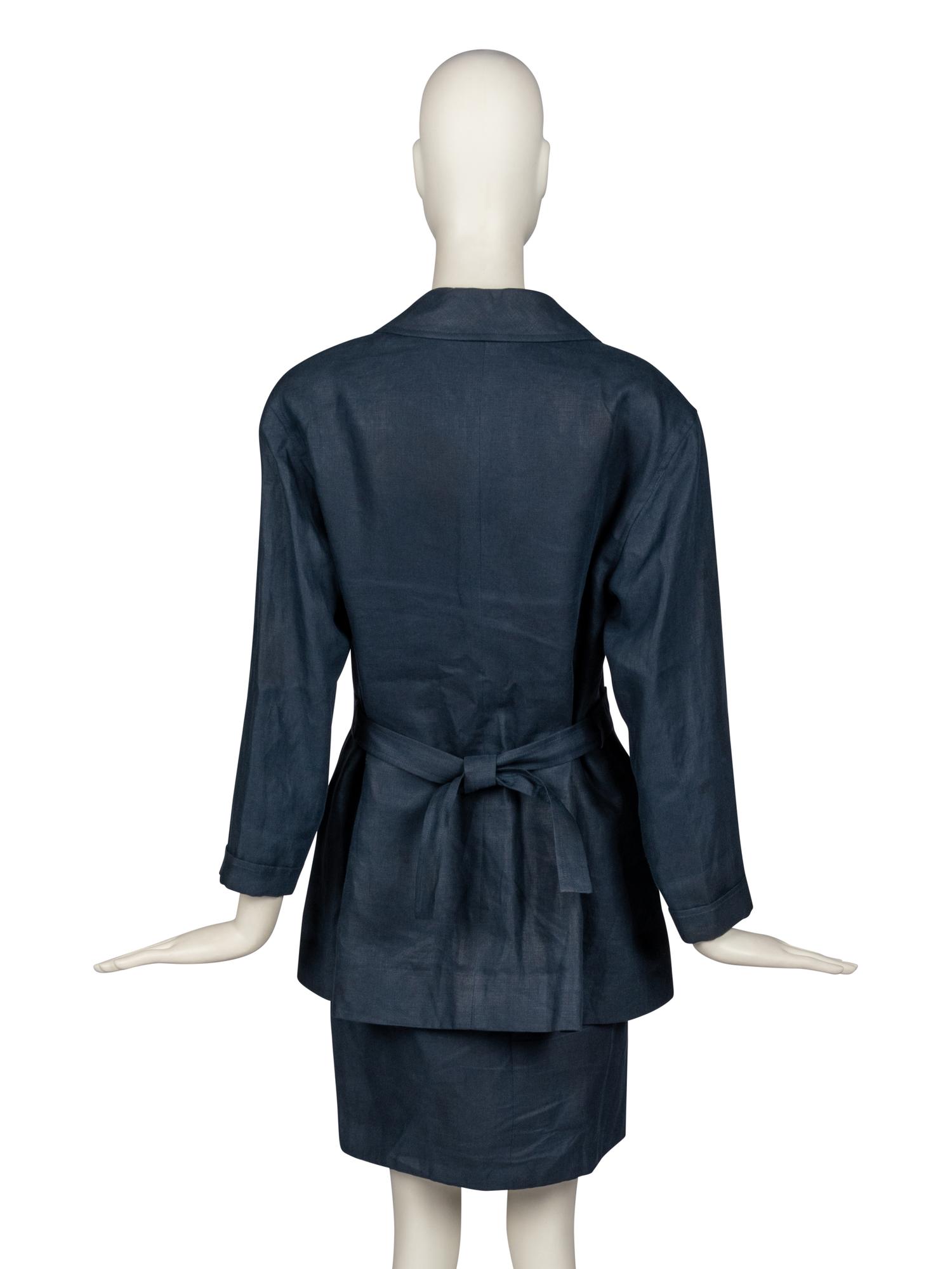 Chanel Linen Ensemble, 1990s