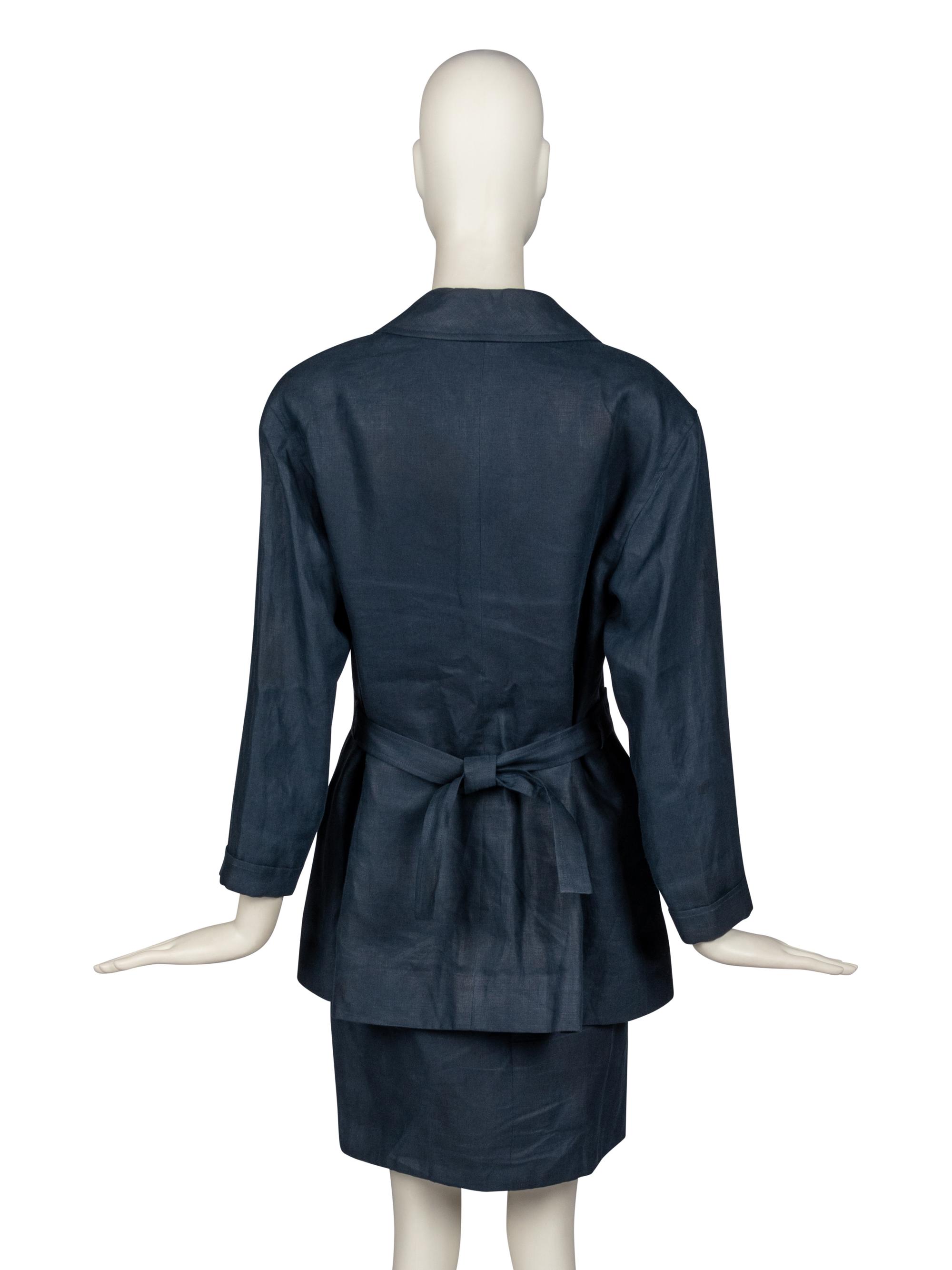 Chanel Linen Ensemble, 1990s