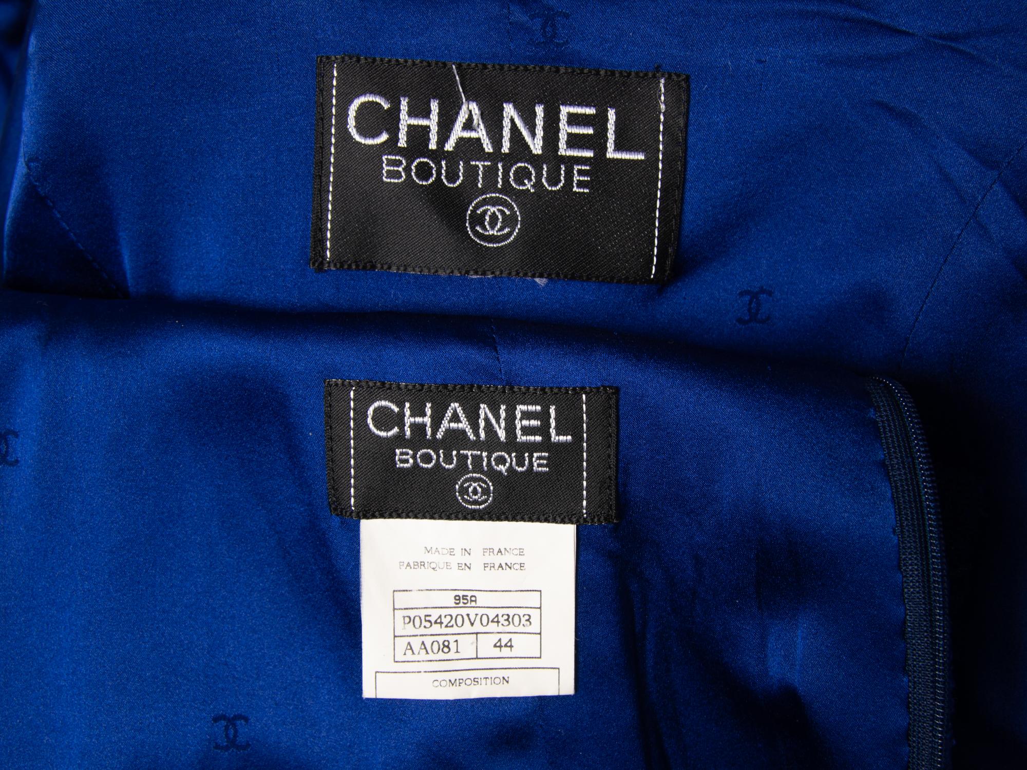 Chanel, Tweed Skirt Suit, 1995