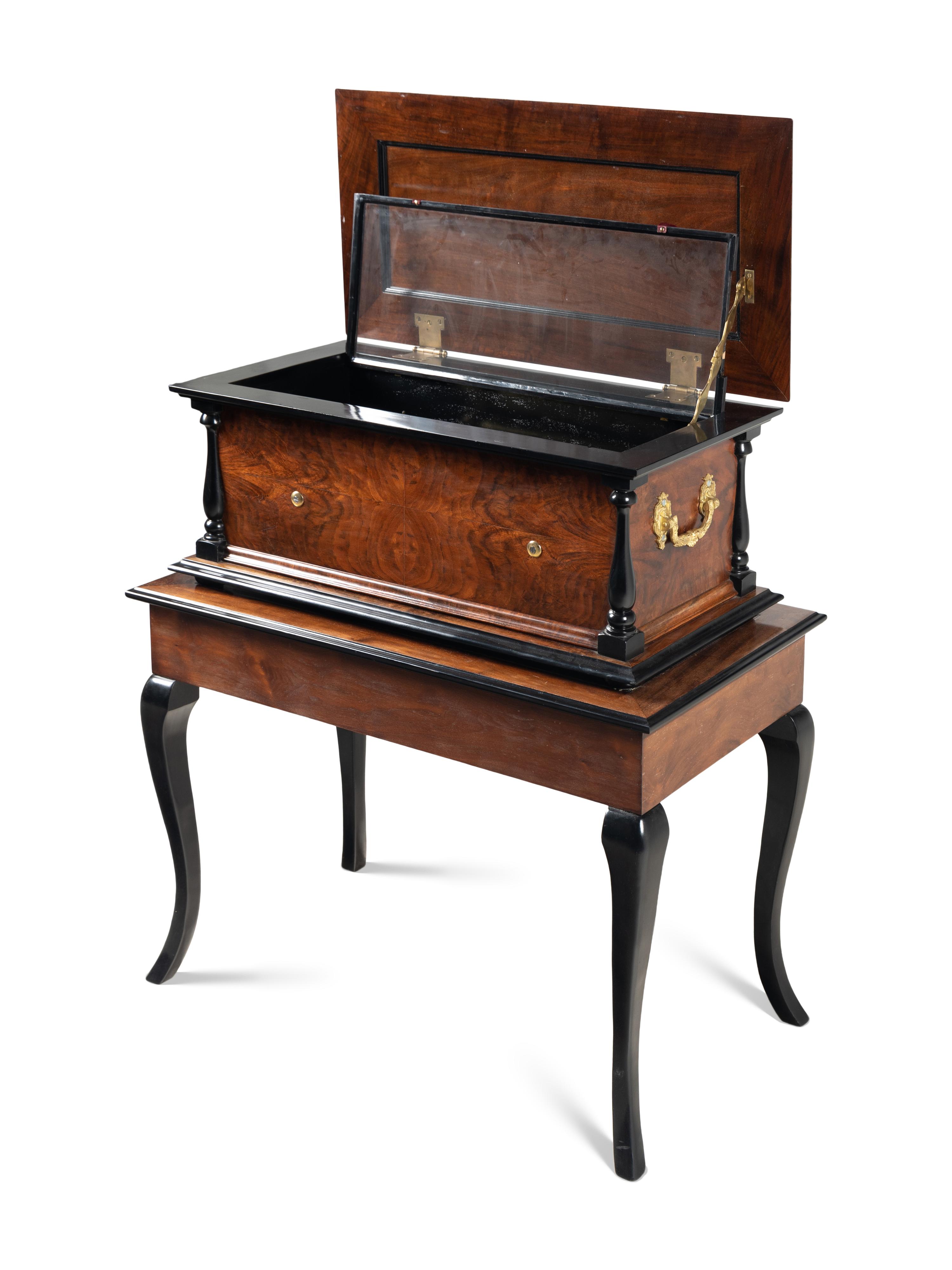 A Rare "Revolver" Music Box by M.J. Paillard & Co.