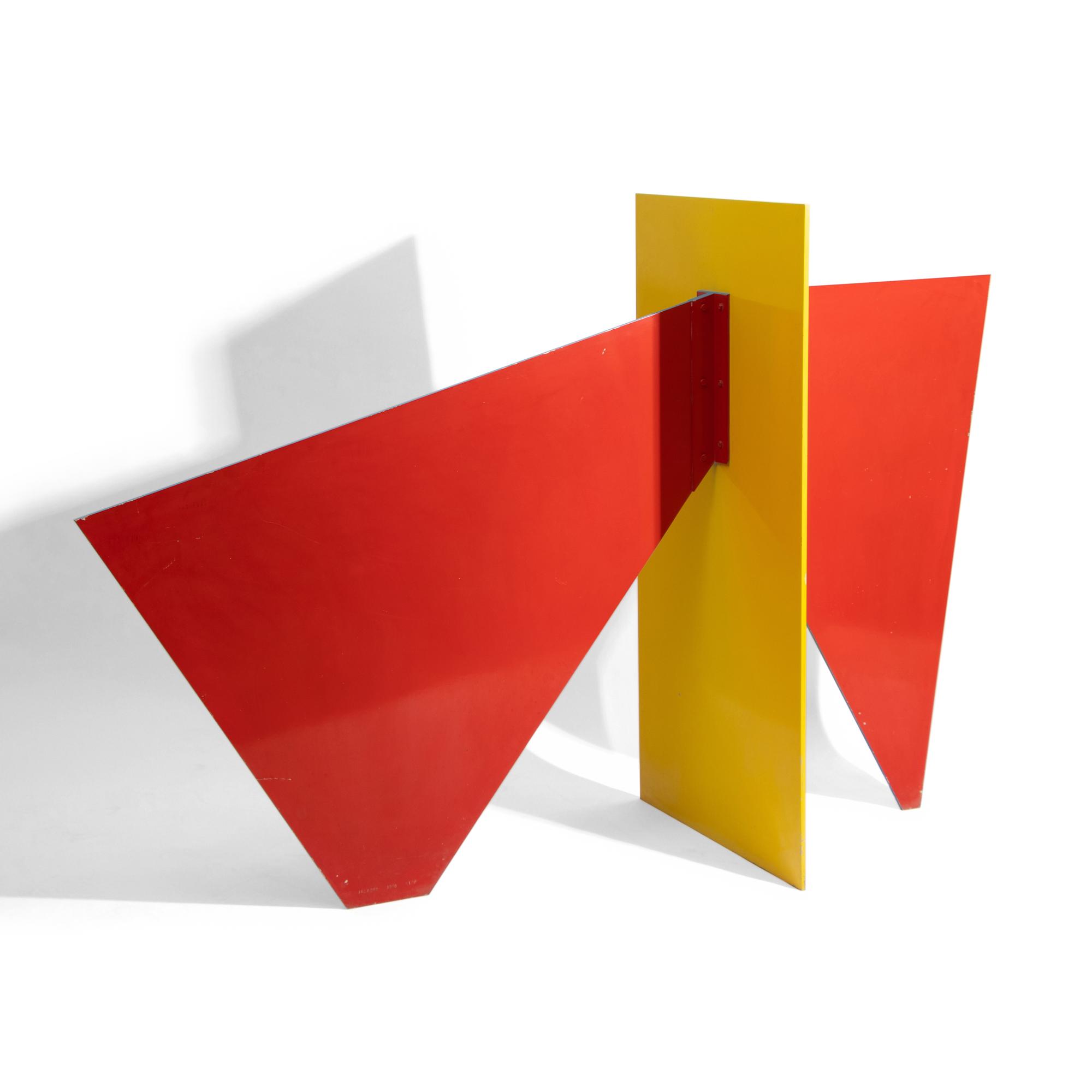 Picacho (Red and Yellow with Blue Edge) , 1980