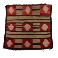 Navajo Third Phase Saddle Blanket / Rug