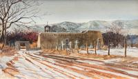 Church Near Rio Chama (Chamita), 1977