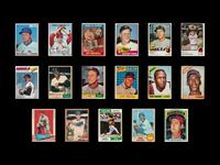 A Collection of Assorted 1960s-80 Hall of Fame Baseball Cards