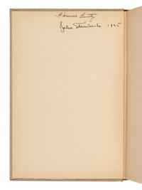 STEINBECK, John (1902-1968). Tortilla Flat . New York: Covici-Friede, 1935.