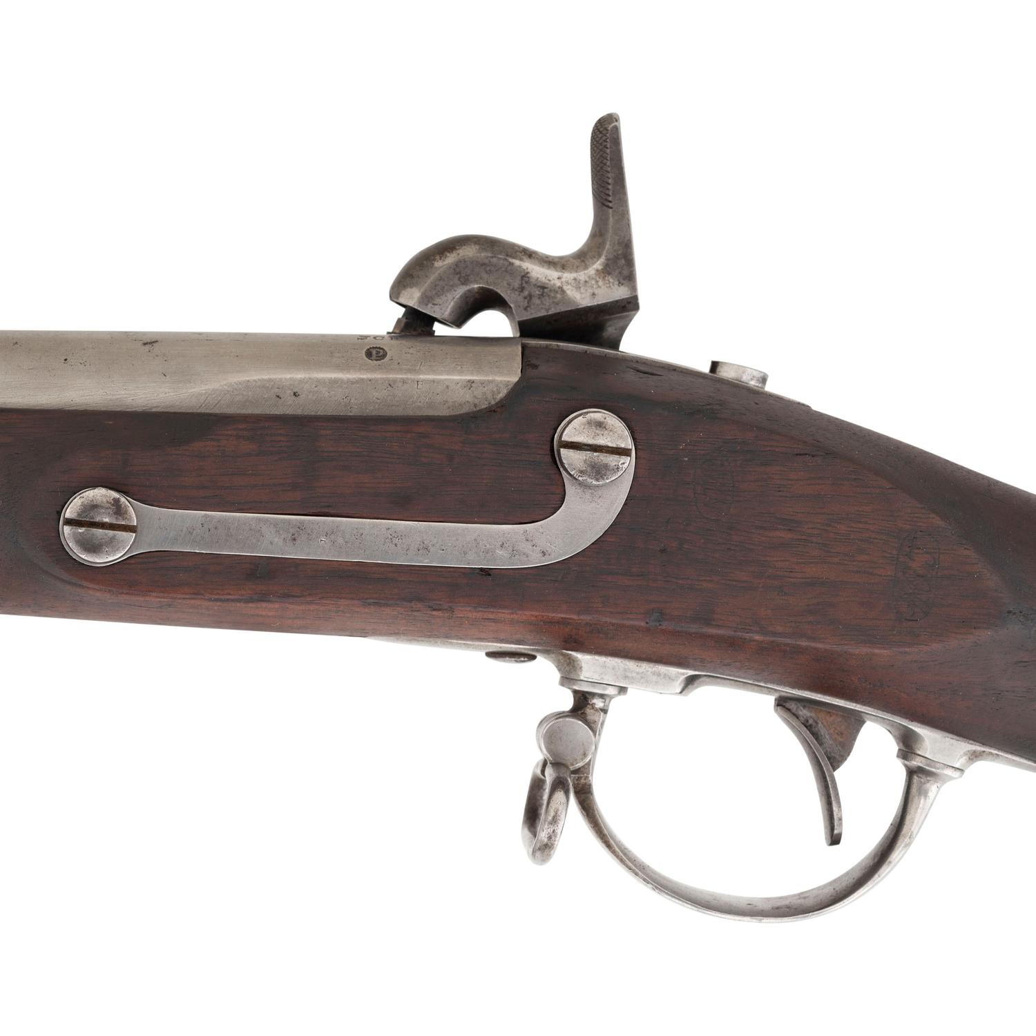 Rare Rifled Arsenal Percussion Alteration of a US Model 1840 Musket by Pomeroy