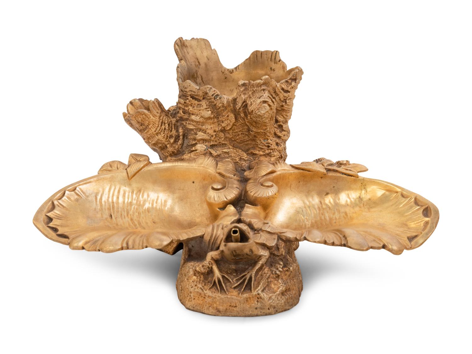 A French Gilt Bronze Vide Poche