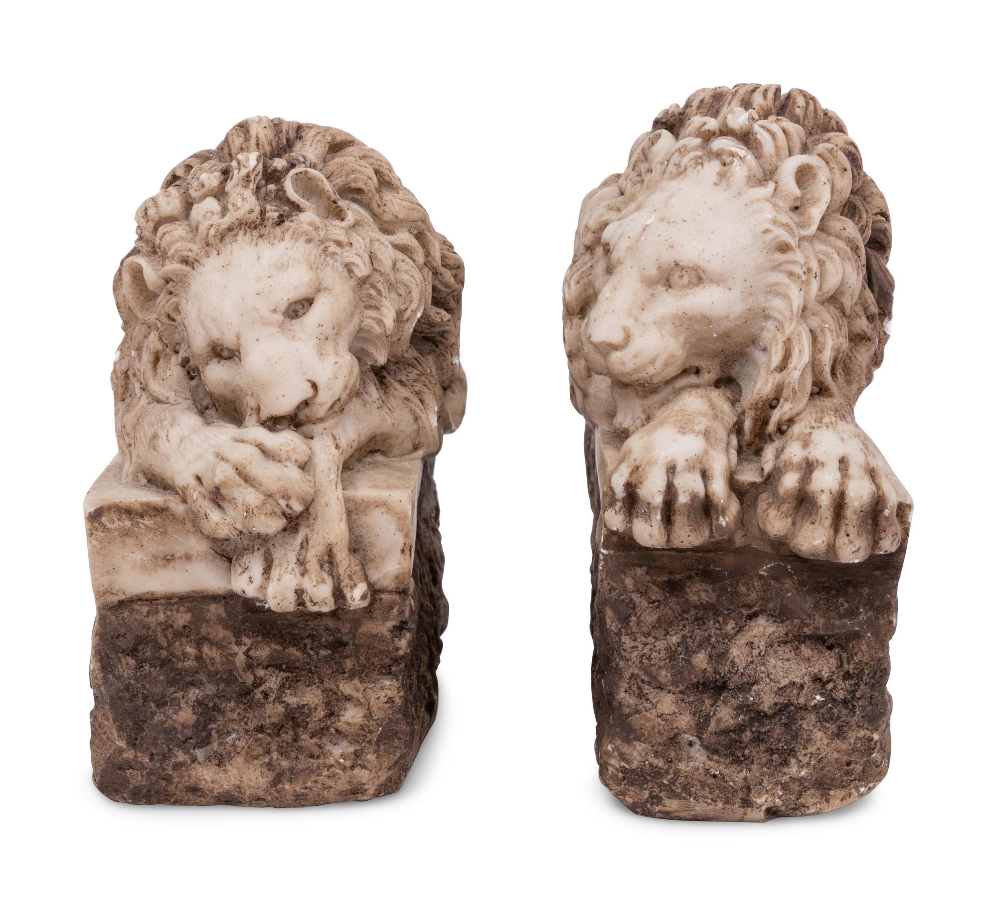 A Pair of Composition Models of Sleeping Lions