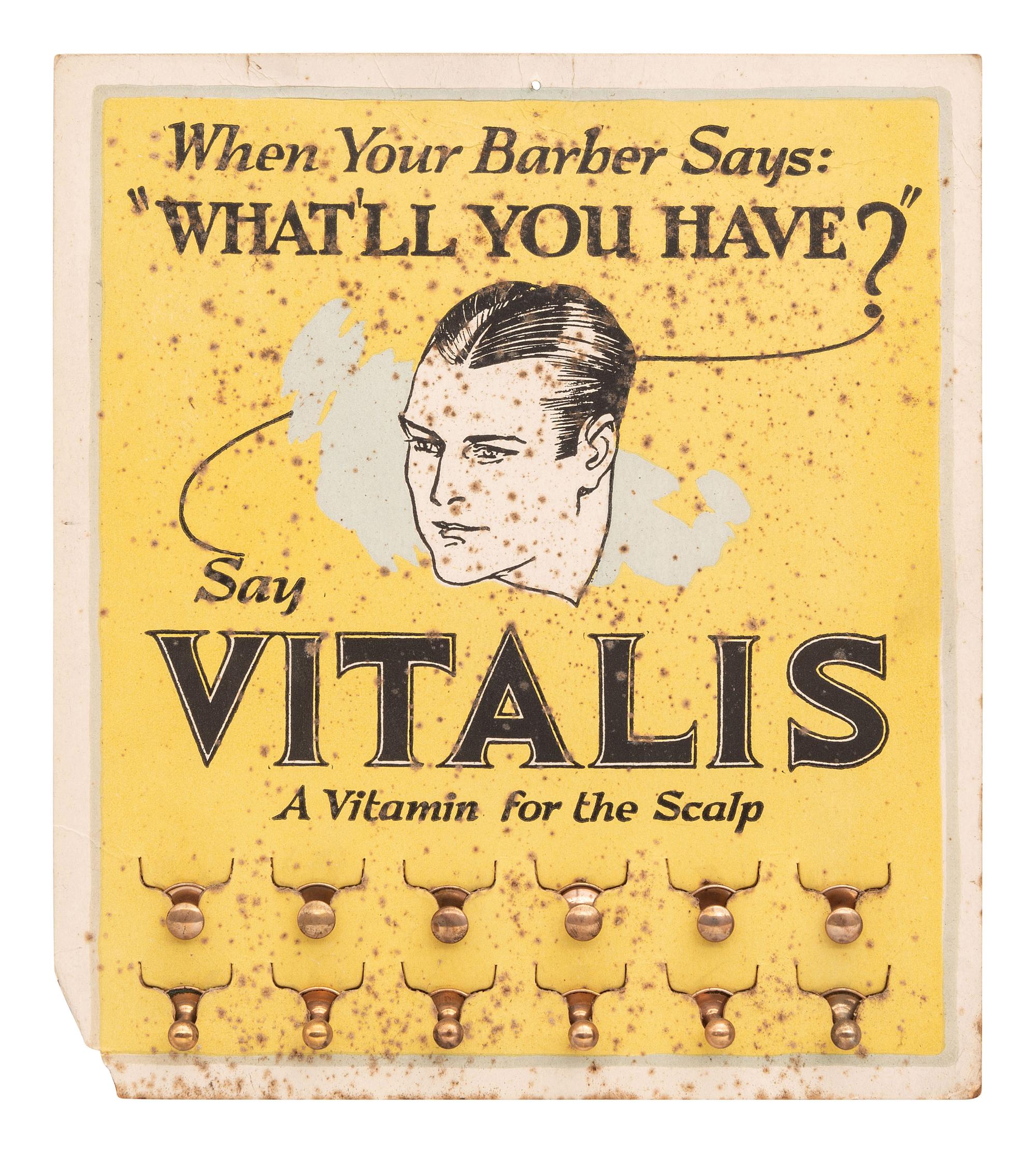 Nine Barbershop Related Signs and Advertisements