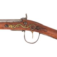 Modified Percussion Altered Northwest Trade Gun by Barnett