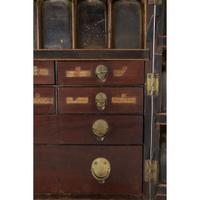 Mahogany medicine chest Reece & Co., London, England, early 19th century