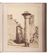 [EARLY PHOTOGRAPHY]. BEATO, Antonio (1835-1906). Album containing 29 photographs of Egypt.