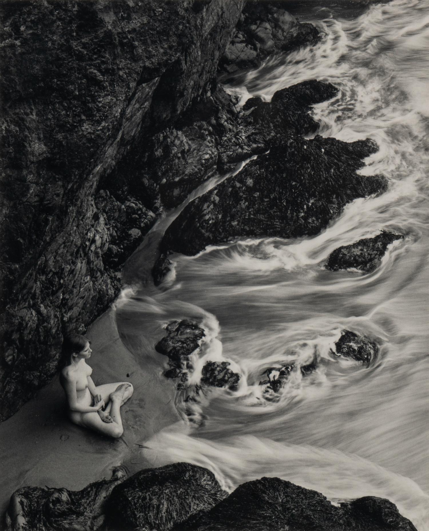 Wynn Bullock (1902-1975) Girl on Beach 1968