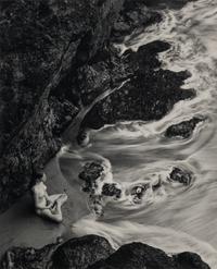 Wynn Bullock (1902-1975) Girl on Beach 1968