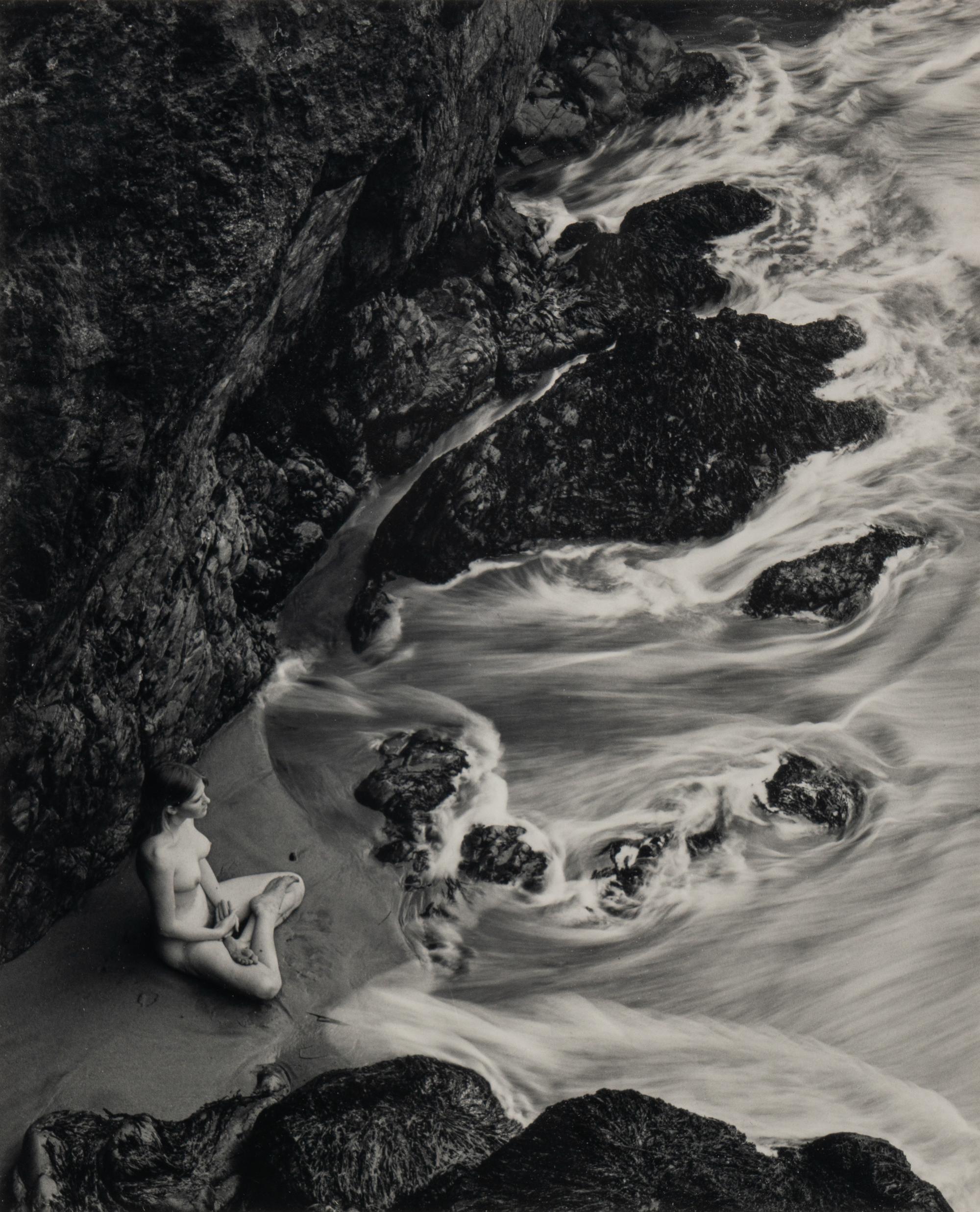 Wynn Bullock (1902-1975) Girl on Beach 1968