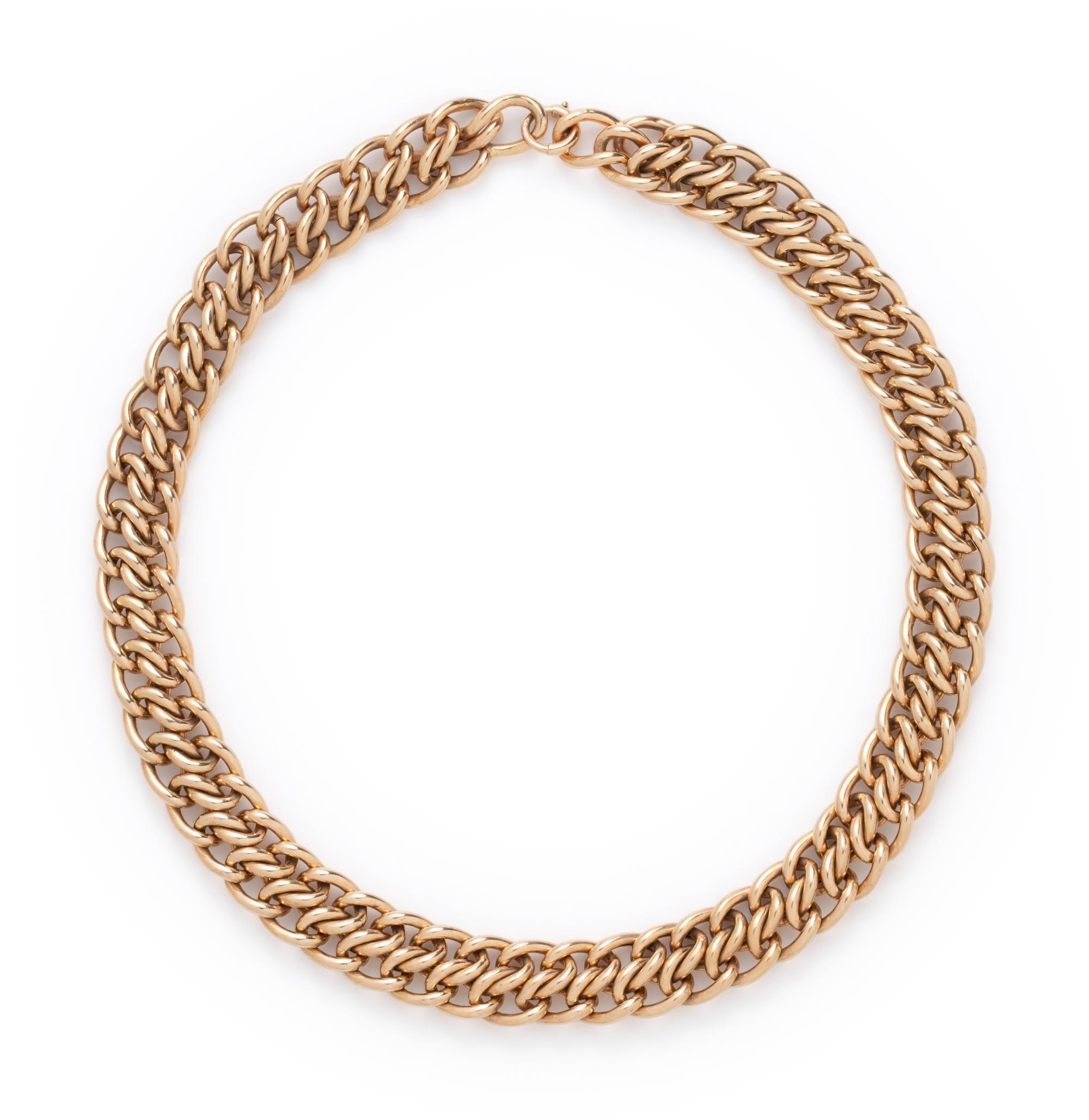 YELLOW GOLD NECKLACE