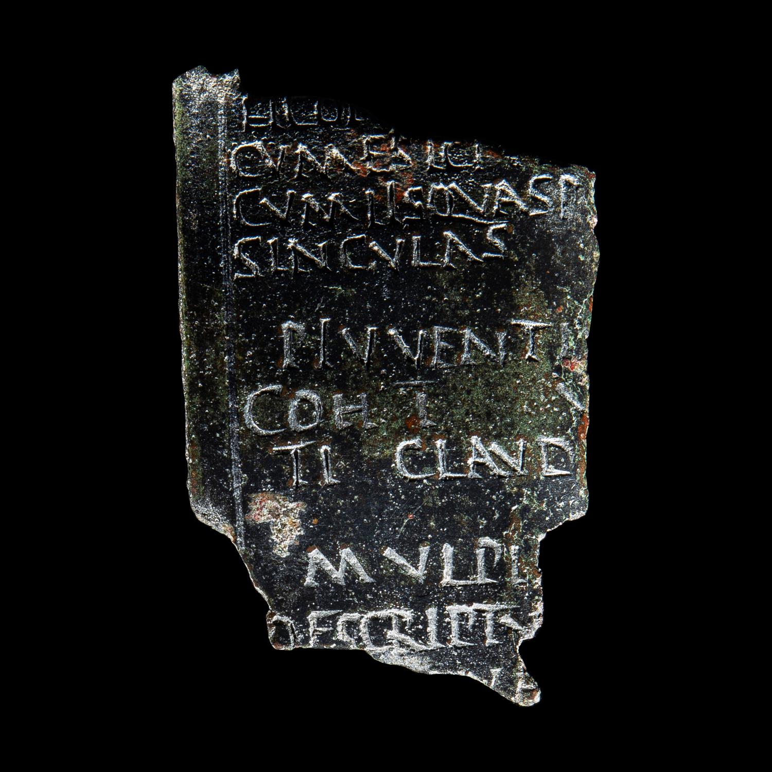 A Roman Bronze Military Diploma Fragment for Auxiliaries in Syria