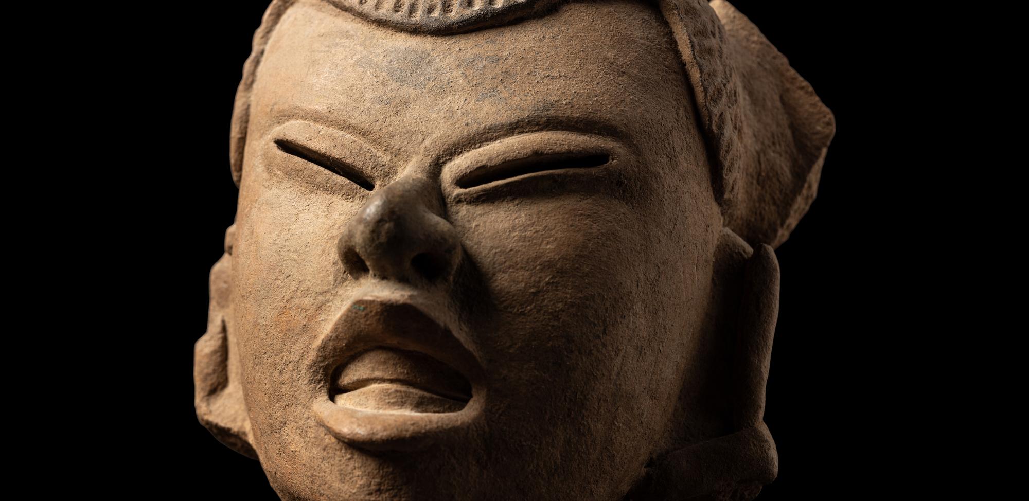 A Veracruz Head of Xipe Totec