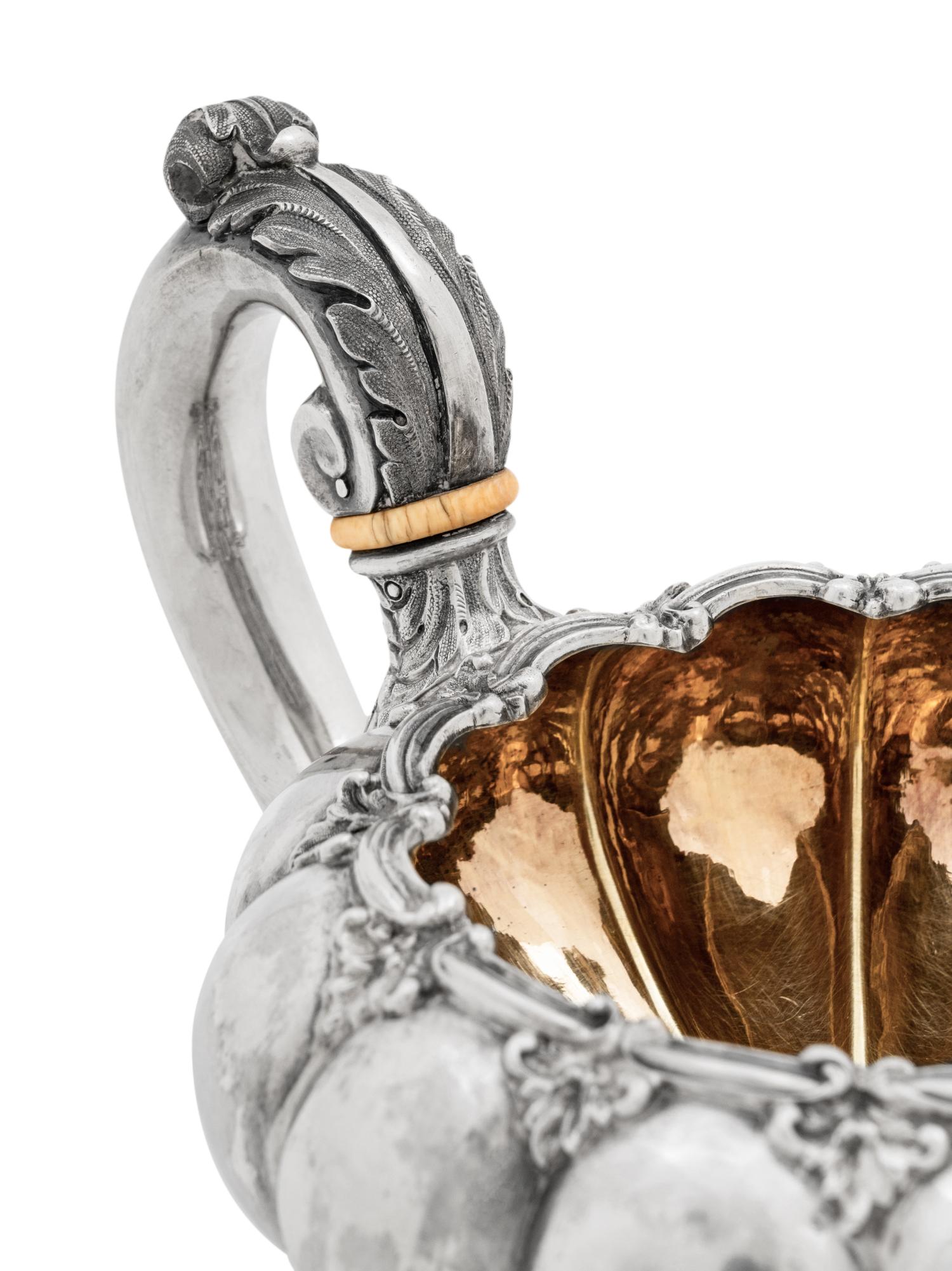 A French Silver Sauce Boat